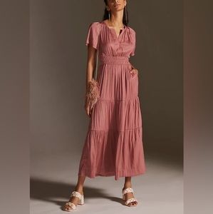 Anthropologie Somserset Maxi Rose 1X